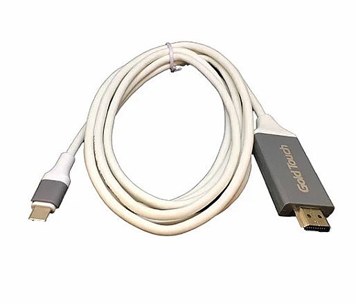 ��� Type C To HDMI 1.8M GOLD TOUCH