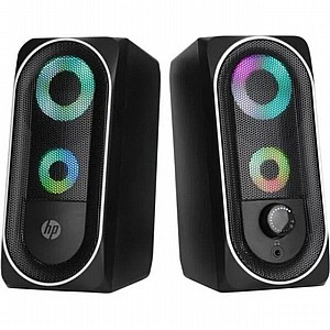 רמקולים למחשב HP DHE-6001 עם תאורה רמקולים למחשב HP DHE-6001 עם תאורה