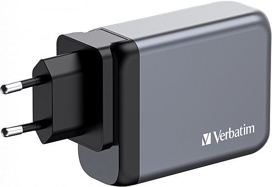 ��� ���� ��� 100W 4-Port GaN USB-A/C  Verbatim