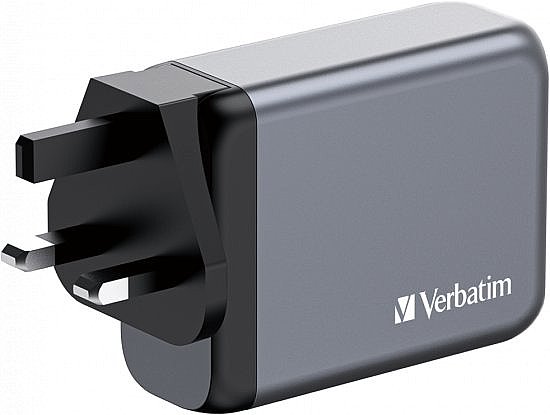 ��� ���� ��� 100W 4-Port GaN USB-A/C  Verbatim