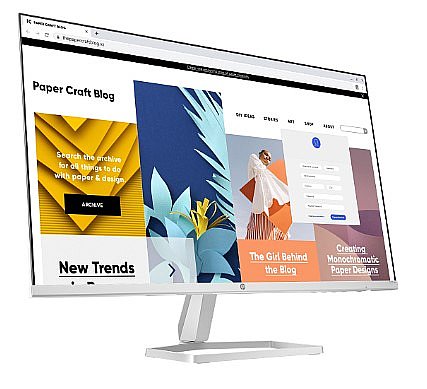 ��� ���� HP MONITOR 27 527SW FHD IPS VGA/HDMI/WHITE/1YW