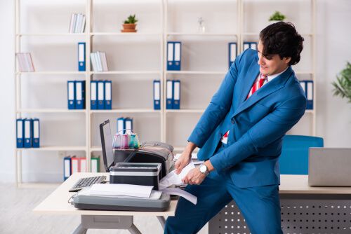 מדפסת ברדר תקלות נייר תקוע